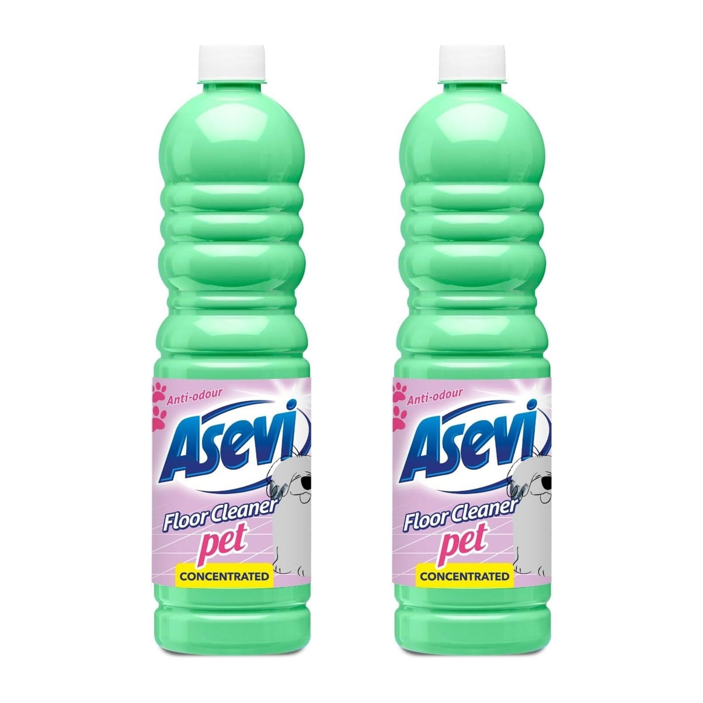 Asevi 1L Pet Floor Cleaner x2