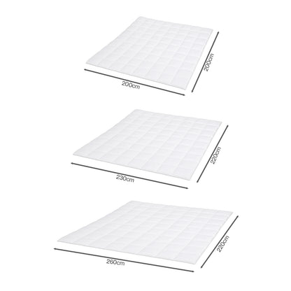 Lavio Duvet Goose Down Quilt Breathable Washable White