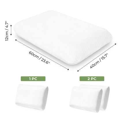 Lavio Pillow Memory Foam Cooling Gel High Density for Neck Pain Relief Firm Soft