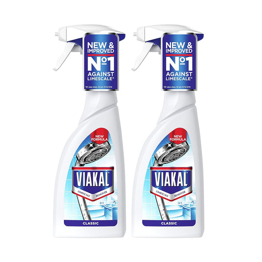 Viakal 750ml Classic Bathroom Limescale Remover Spray x2