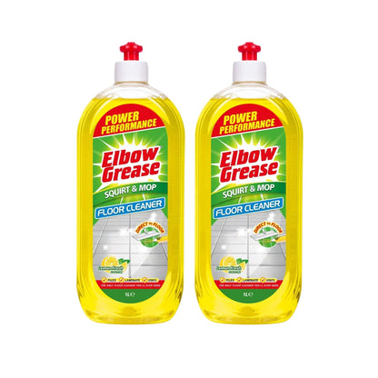 Elbow Grease 1L Lemon All Purpose Floor Cleaner x2