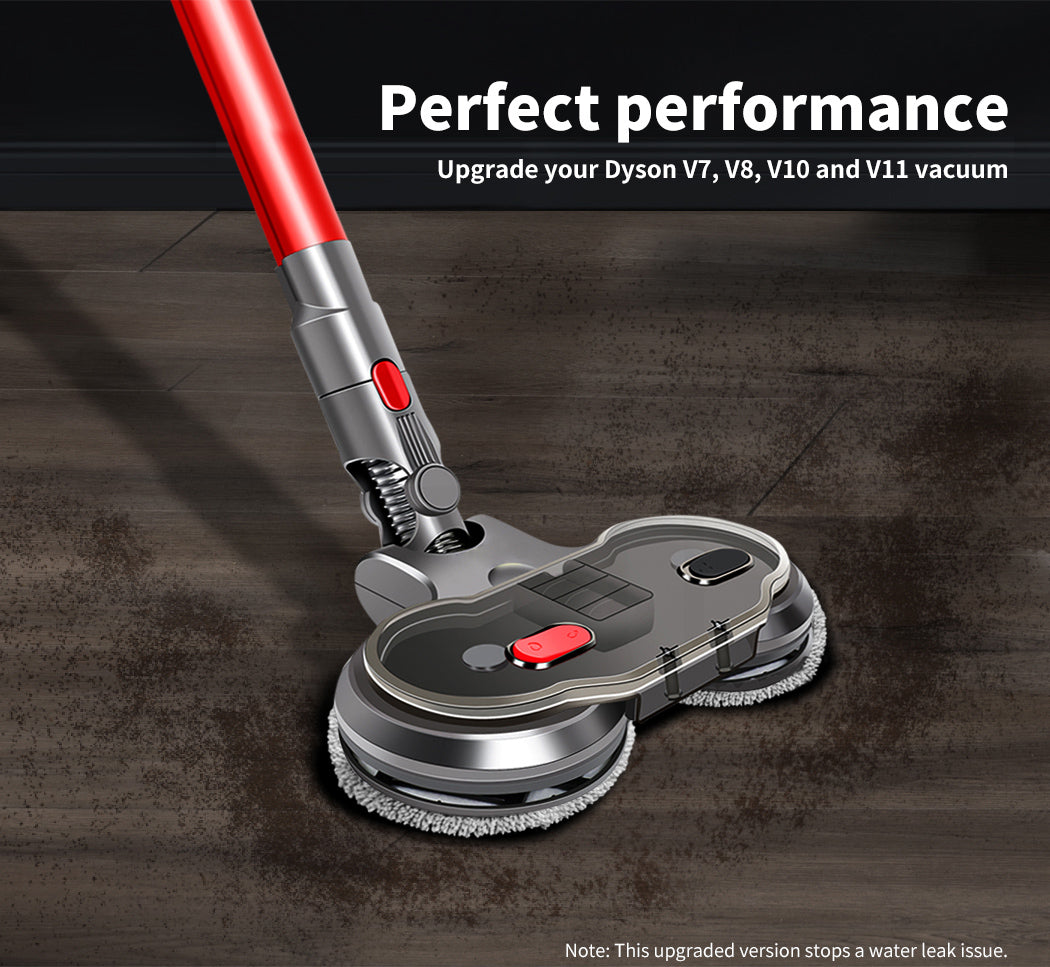 Electric Motorised Mop Head for Dyson V7 V8 V10 V11 V15 Vacuum Cleaners 6 Pads