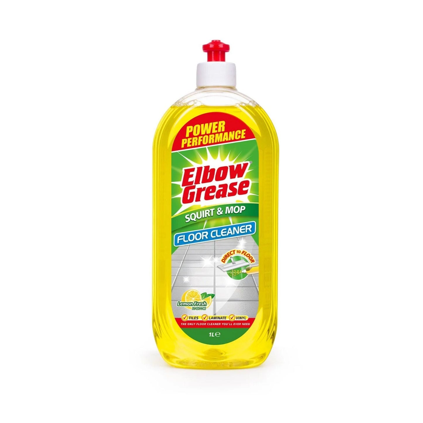 Elbow Grease 1L Lemon All Purpose Floor Cleaner