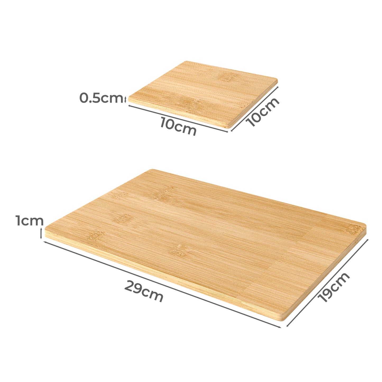 Toque Placemat Coaster Set 4PC Bamboo Heat-resistant Wipeable Non Slip Table Mat