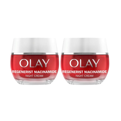 Olay Regenerist 50ml Night Cream Face Moisturiser x2