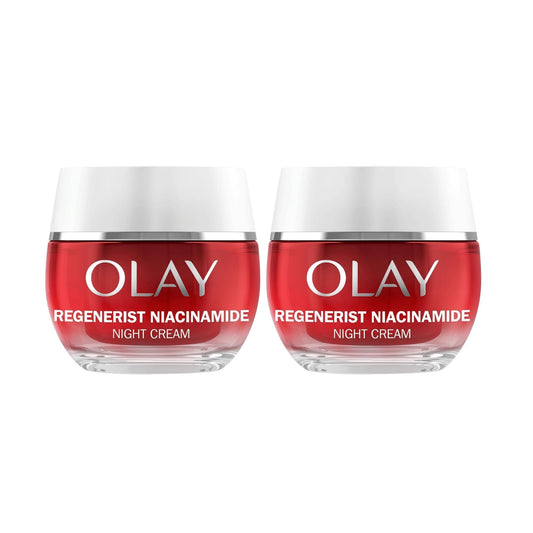 Olay Regenerist 50ml Night Cream Face Moisturiser x2