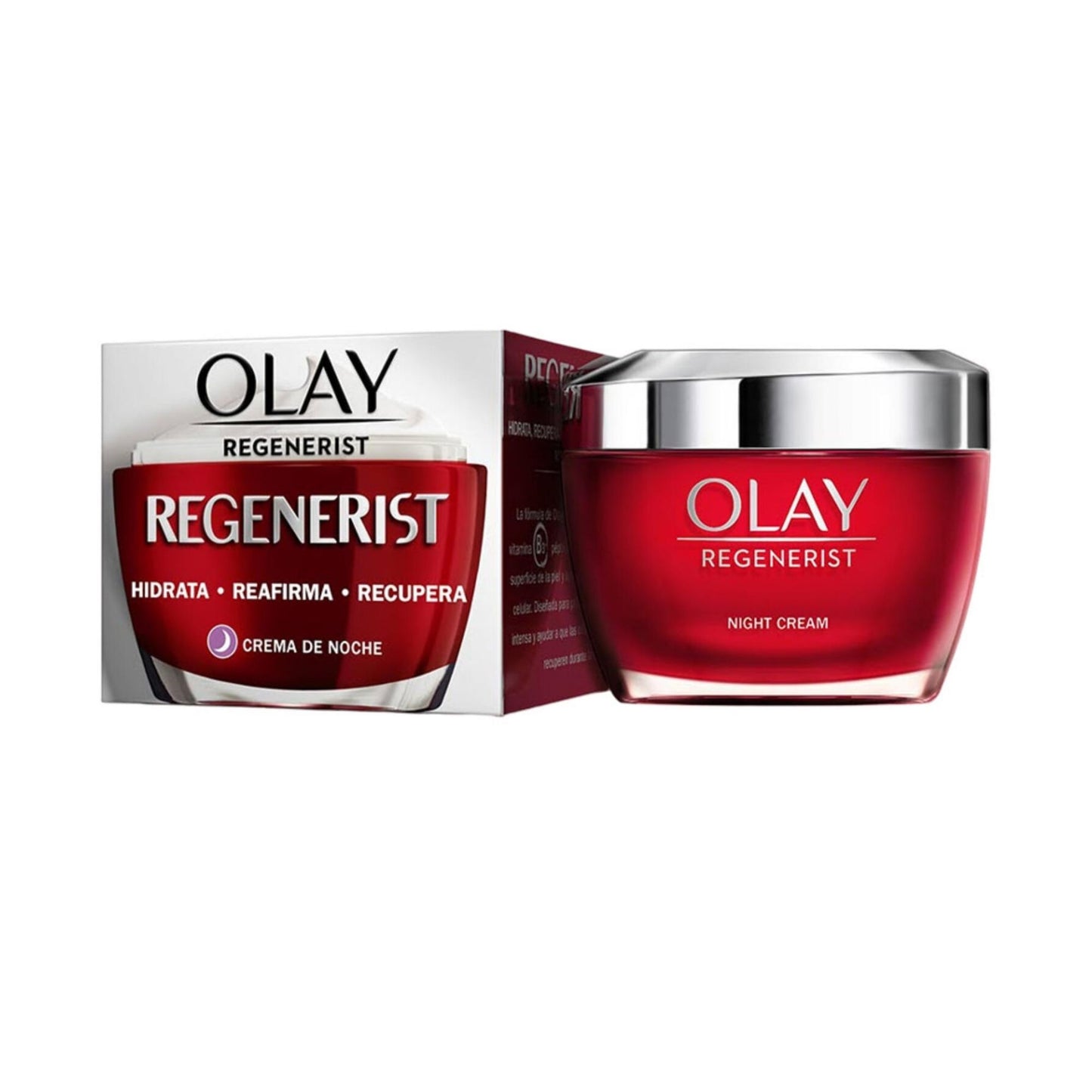 Olay Regenerist 50ml Night Cream Face Moisturiser x2