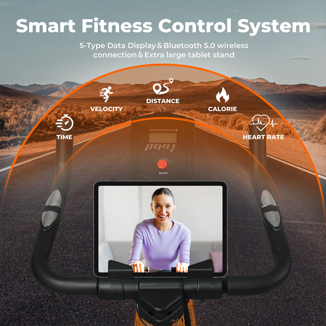 Centra Exercise Bike Smart App Spinning Bike Fitness Bicycle Workout Fullbody