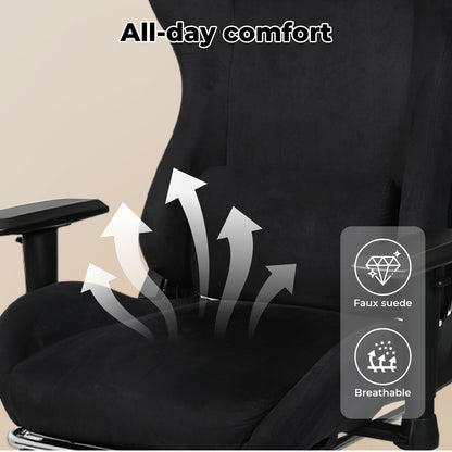 Ergonomic Office Chair Reclining Executive Chair Spring Seat Adjustable Armrest