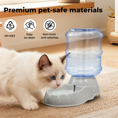Skylos Automatic Pet Waterer 3.5L Plastic Dispenser Station for Cat and Dog