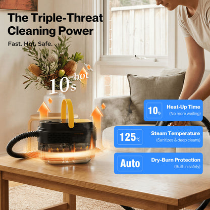 Spector Steam Cleaner High Tempreture Every Corner Complete Cleaning Machine