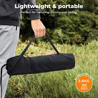 Levede Camping Table Folding Aluminum Portable Picnic Foldable BBQ Desk 52cm