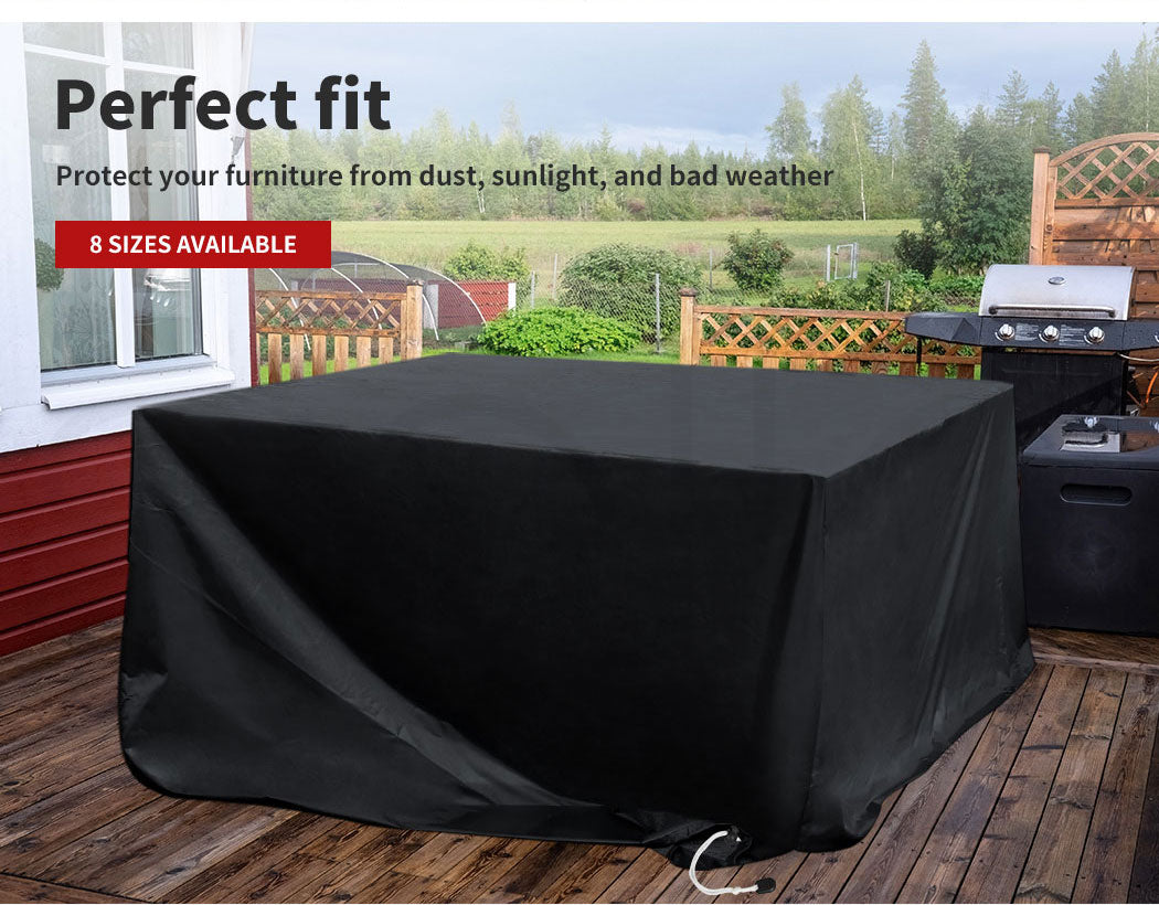 Marlow Outdoor Furniture Cover Garden Patio Waterproof Rain UV Protector 242cM