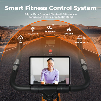 Centra Magnetic Exercise Bike Smart Cardio Cycle Spinning Bike Training Fitness