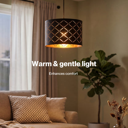 Emitto Ceiling Light Shade Pendant Drum Lampshade Lightshade Living Room Lamp