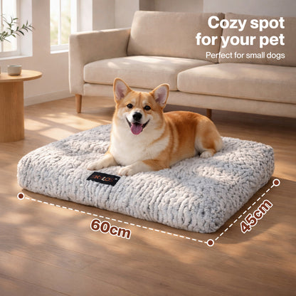 Skylos Pet Bed Luxury Dog Crate Cushion Mattress Plush Soft for Puppy Small Dogs