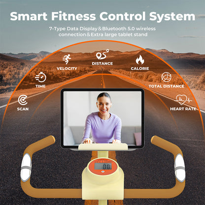 CENTRA Magnetic Exercise Bike Smart Indoor Cycling Bike Home Gym Cardio Trainer