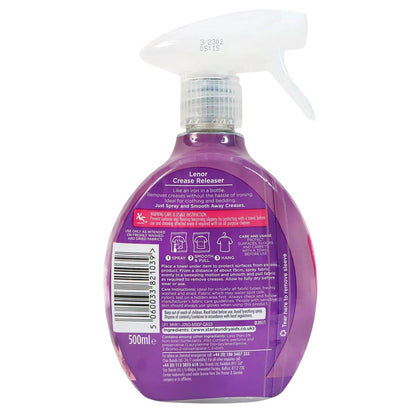 Lenor Crease Releaser Spray Exotic Bloom & Moonlight Lily 500ml x3