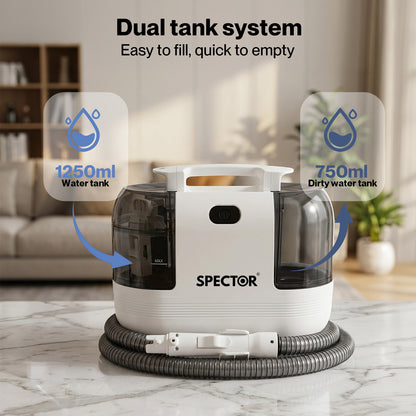 Spector Spot Carpet Upholstery Cleaner 17KPA Handheld Sofa Stain Striker 500W