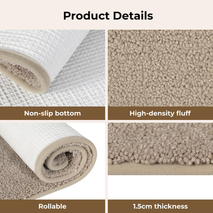 Marlow Door Mats Indoor Washable Runner Rugs Non Slip Kitchen Floor Mat 50x80cm