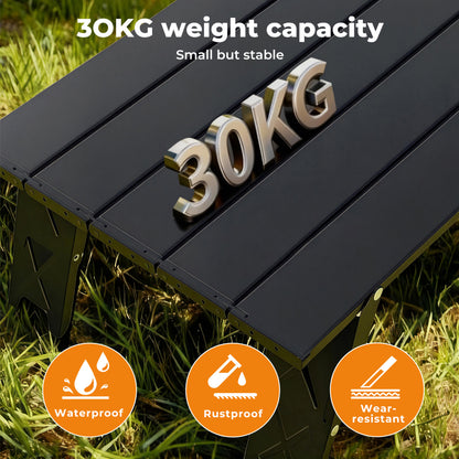 Levede Folding Camping Table Mini Aluminium Portable Picnic Desk Lightweight