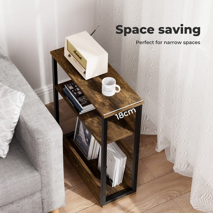 Levede Coffee Table with Storage Shelf Bedside Cabient Sofa Side End Tables