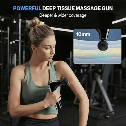 Spector Massage Gun Deep Tissue Back Muscle Percussion Massager Faster Relief