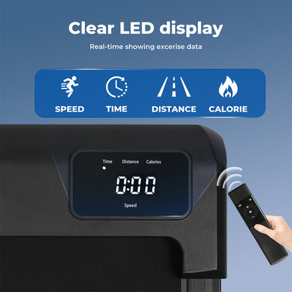 Centra Under Desk Electric Walking Pad Treadmill Running Machine Online Fitness