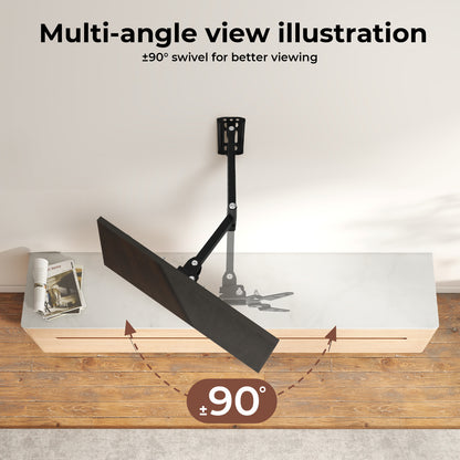 Levede TV Wall Bracket Mount Swing Arm Tilt Swivel 16" 22" 24" 32" 40" 43" LED