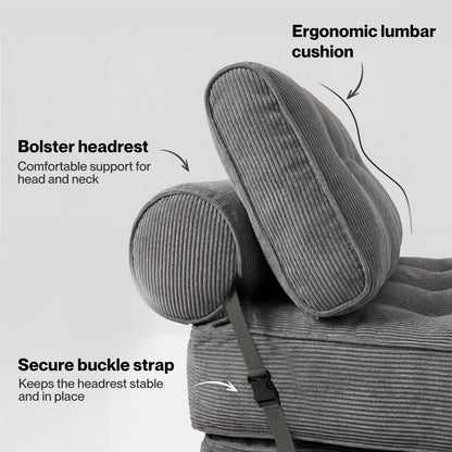 Levede Sofa Bed Convertible Boneless Floor Mattress Single Lightweight Portable