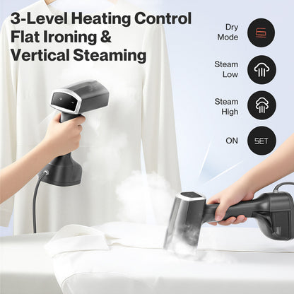 Spector Handheld Garment Steamer 1800W Fast Heat Portable Clothes Steam Iron