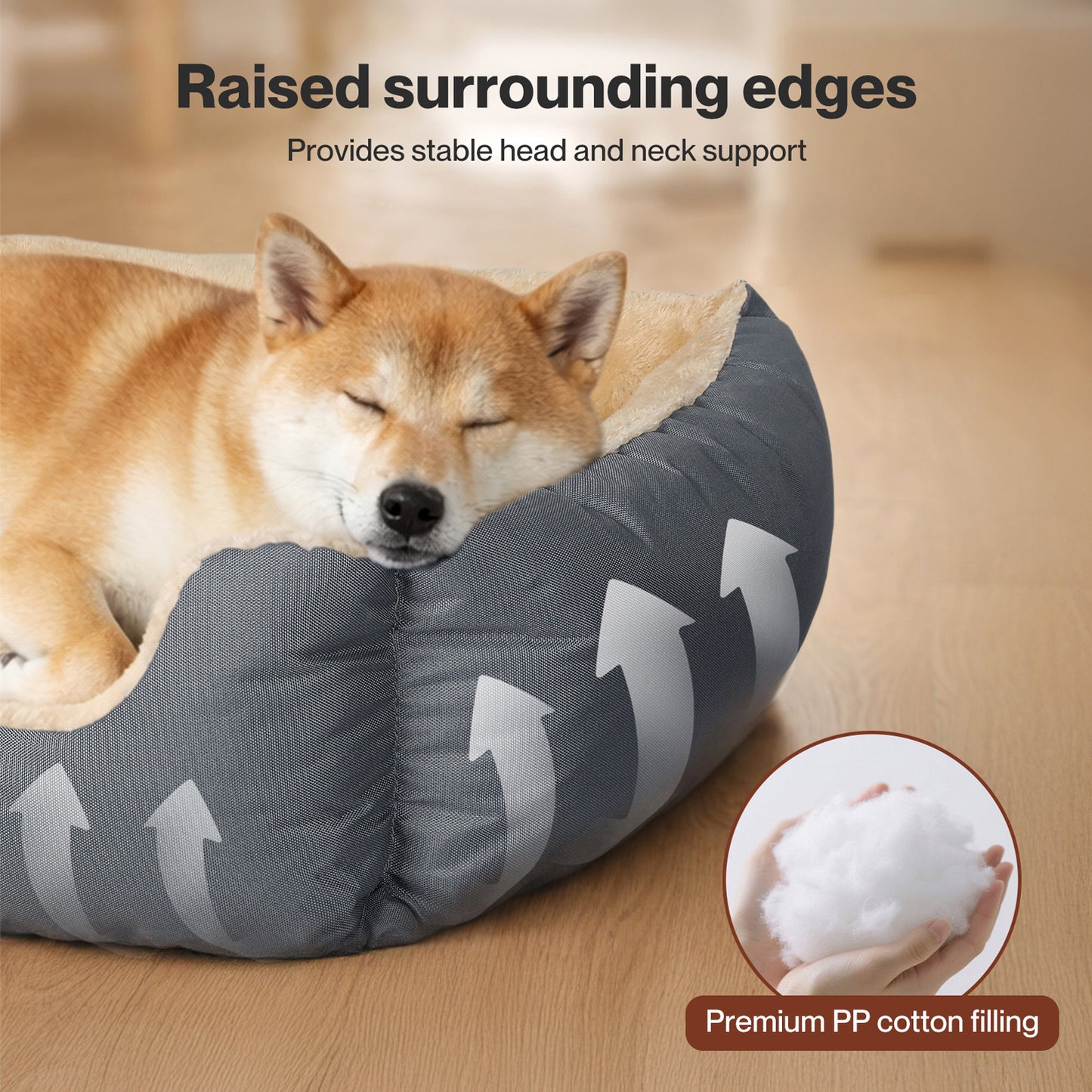 Skylos Pet Bed Cat Mattress Luxury Soft Cushion Warm Dog Basket Small Medium