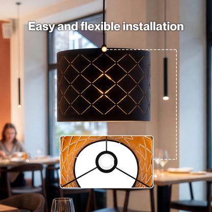 Emitto Ceiling Light Shade Pendant Drum Lampshade Lightshade Living Room Lamp
