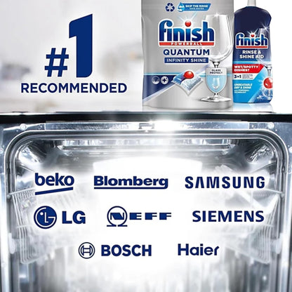 Finish Quantum Infinity Shine x 300 Dishwasher Tablets