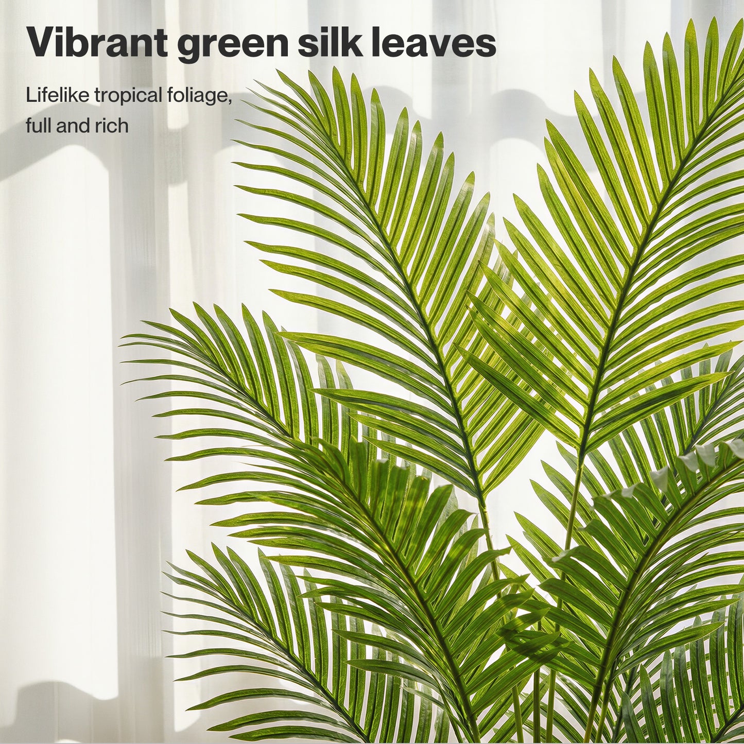 Levede Artificial Palm Tree Fake Plant Home Office Decor Realistic Faux Tree