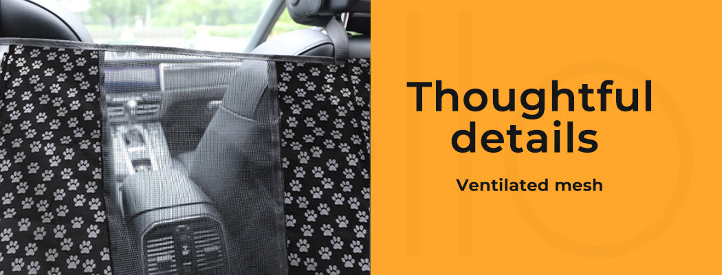 Car Rear Seat Cover Pet Back Nonslip Dog  Auto Protector Waterproof Hammock