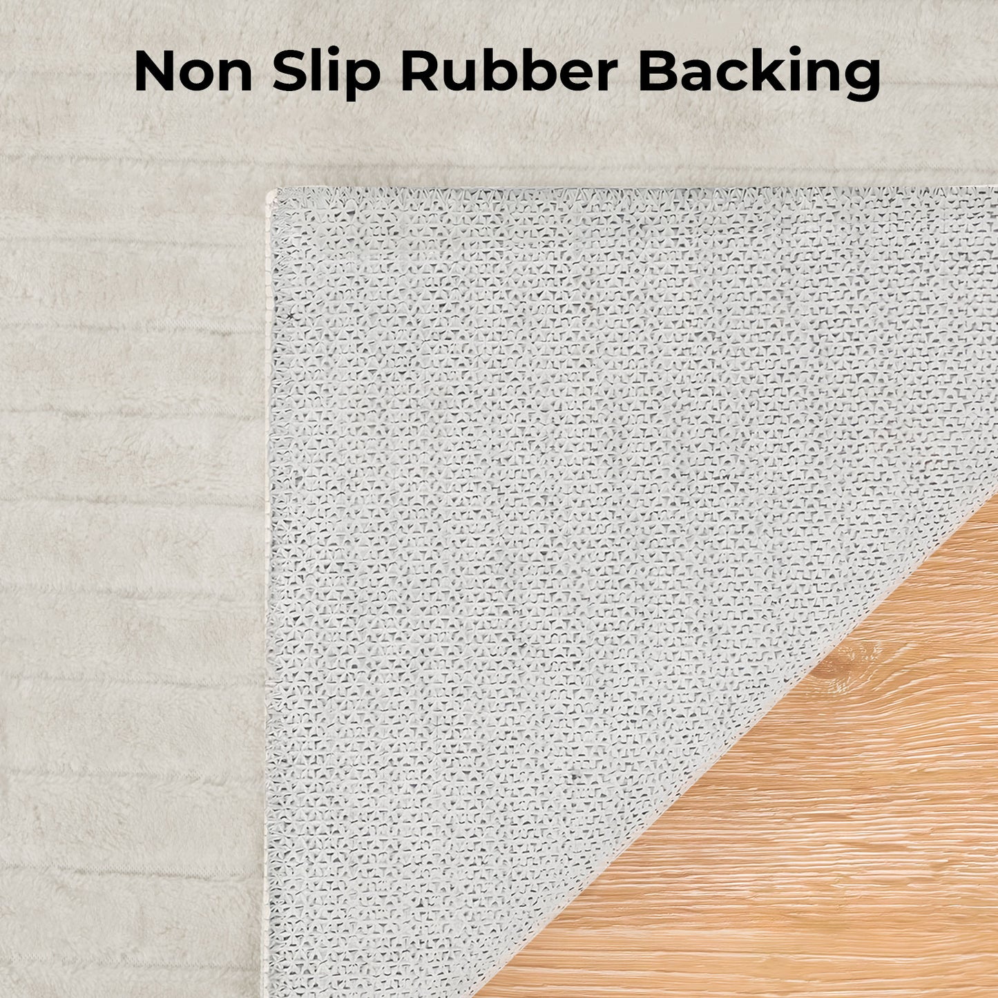 Marlow Large Area Rug for Living Room Bedroom Plush Velvet Soft Floor Carpet