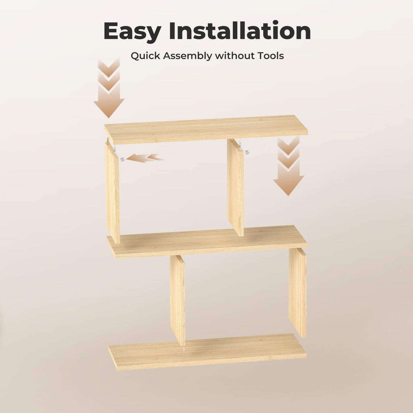 Levede Sofa Side Table Modern Bedside Table Plant Stand Wooden for Small Space