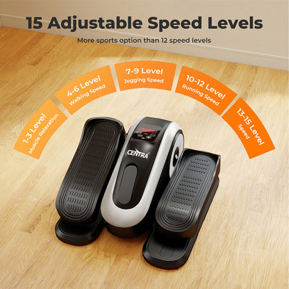 Centra Elliptical Machine Under Desk Foot Pedal Arm Exerciser Remote Rehab User