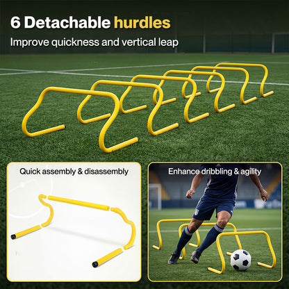 Centra  Football Training Equipment Pro Agility Kit Speed Ladder Cones Hurdle