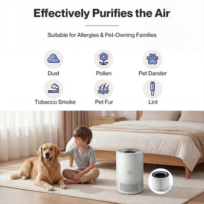 Spector Air Purifier Filter Core 3-in-1 HEPA High-Efficiency Activated Carbon