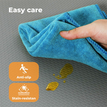 Marlow 2 Piece Kitchen Mat Runner Set Non-slip Washable Anti Fatigue Floor Mats