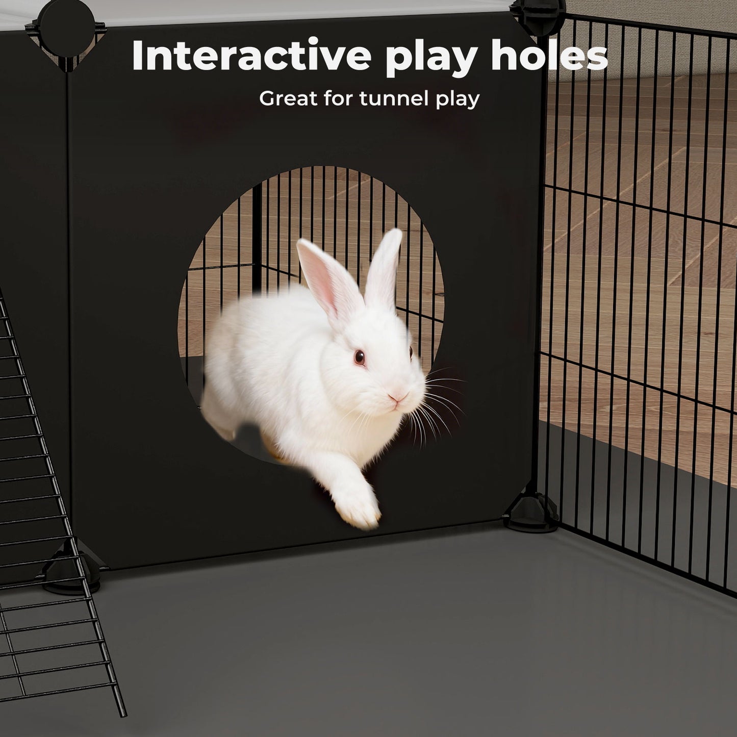 Small Animal Playpen Puppy Bunny Hamster Exercise Run Rabbit Enclosure Indoor