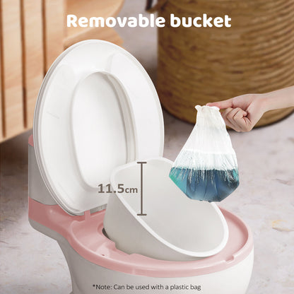 Dekko Kids Potty Trainer Seat Safety Toilet Training Toddler Children Non-Slip