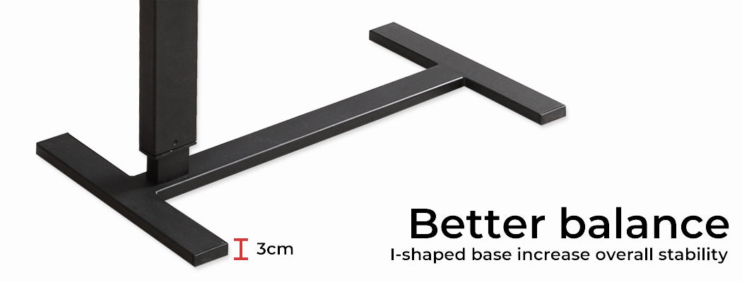 Standing Desk Height Adjustable Stand Folding Laptop Table Shelf Electric USB
