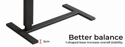 Standing Desk Height Adjustable Stand Folding Laptop Table Shelf Electric USB