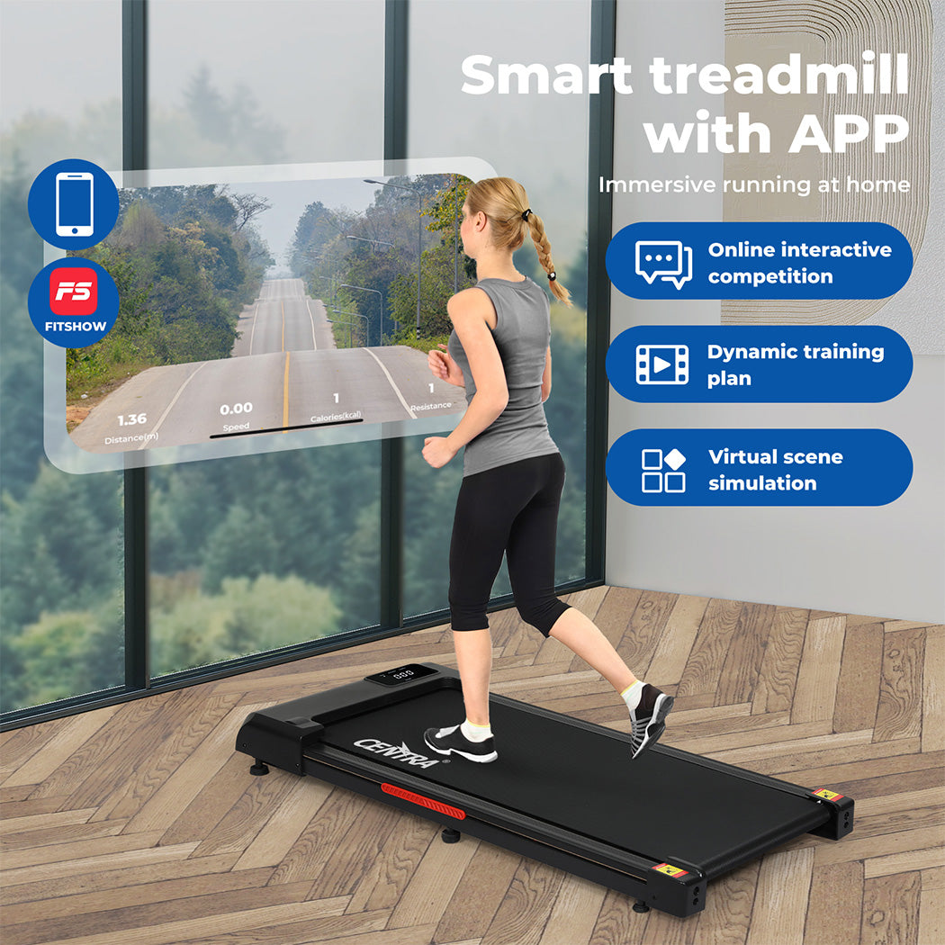 Centra Under Desk Electric Walking Pad Treadmill Running Machine Online Fitness