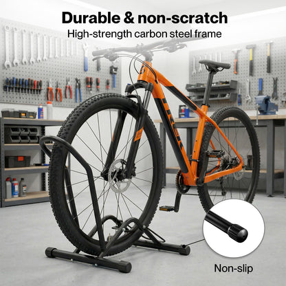 MONVELO Bike Rack Bicycle Stand for Storage Adjustable Bike Floor Parking Rack
