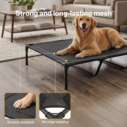 Skylos Elevated Dog Bed Large Mesh Raised Pet Cot Waterproof Indoor Outdoor