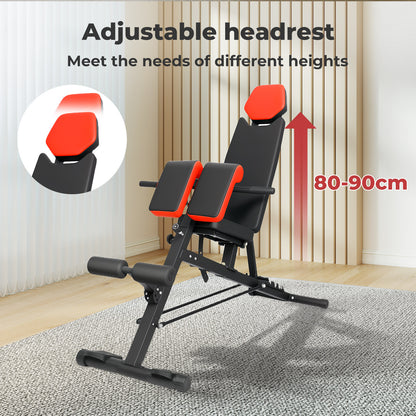 Centra Weight Bench Adjustable Foldable Strength Training Full Body Workout Gym